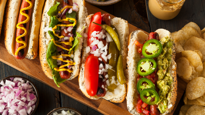 Unique Hot Dog Restaurant